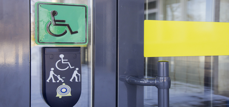 automatic handicap door opener in West Pensacola